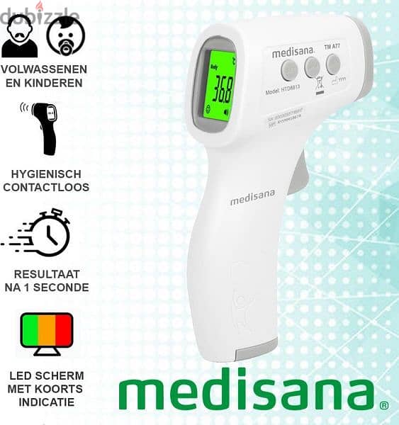 Infrared Body Thermometer TM A77
Medisana 6