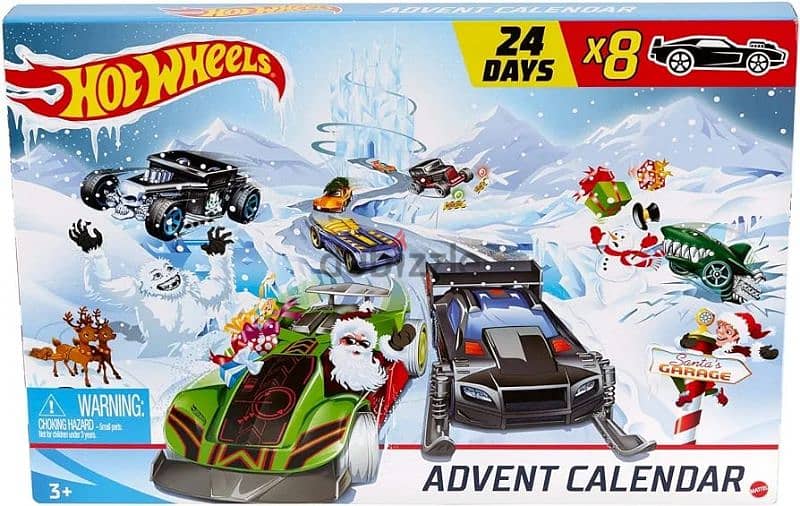 Hot Wheels Advent Calendar 3