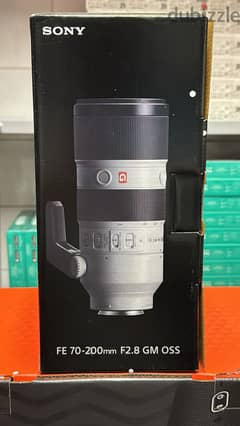 Sony FE 70-200mm F2.8 GM OSS lens