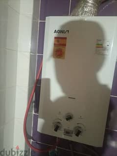 AGNIA heater Spanish with Gas bottle and equipment