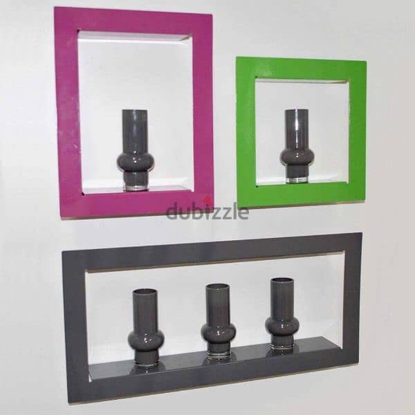 Set of Frame Metal Shelves (3 pcs)
 Brand: Element System (Germany) 4