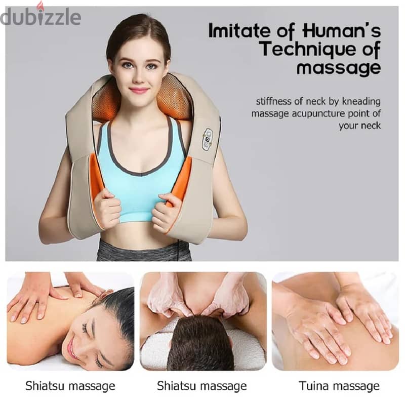 U Shape Electrical Body Massager 4