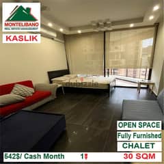 542$/Cash Month!! Chalet For Rent In Kaslik!! 0