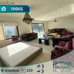 Furnished Apartment For Rent In Kfarhbab