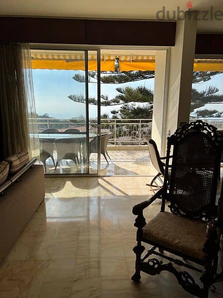 APARTMENT WITH SEA VIEW FOR RENT IN BROUMANA. شقة_للإيجار 3