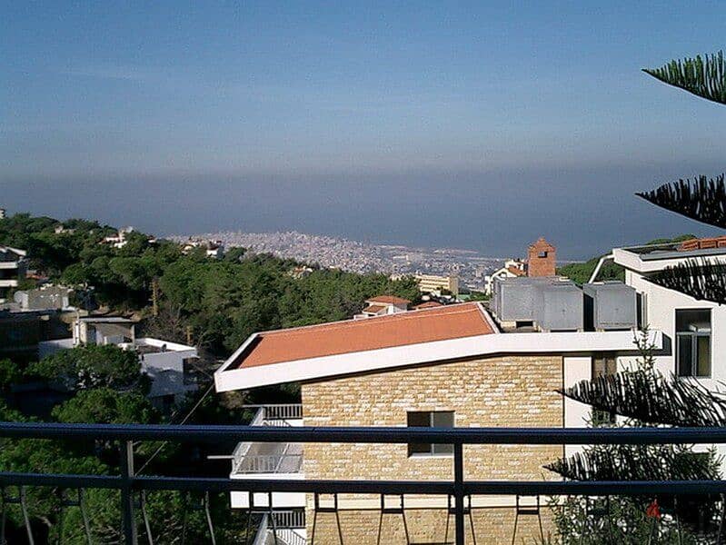 APARTMENT WITH SEA VIEW FOR RENT IN BROUMANA. شقة_للإيجار 6