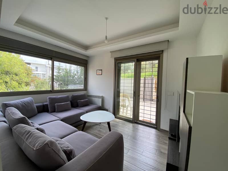 150 Sqm+50 Sqm Terrace & Garden | Furnished apartment in Beit Meri 6