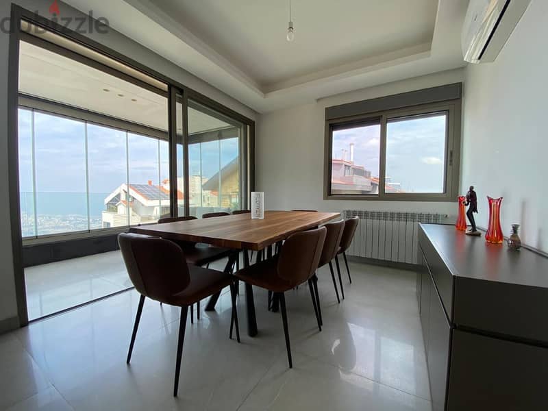 150 Sqm+50 Sqm Terrace & Garden | Furnished apartment in Beit Meri 7