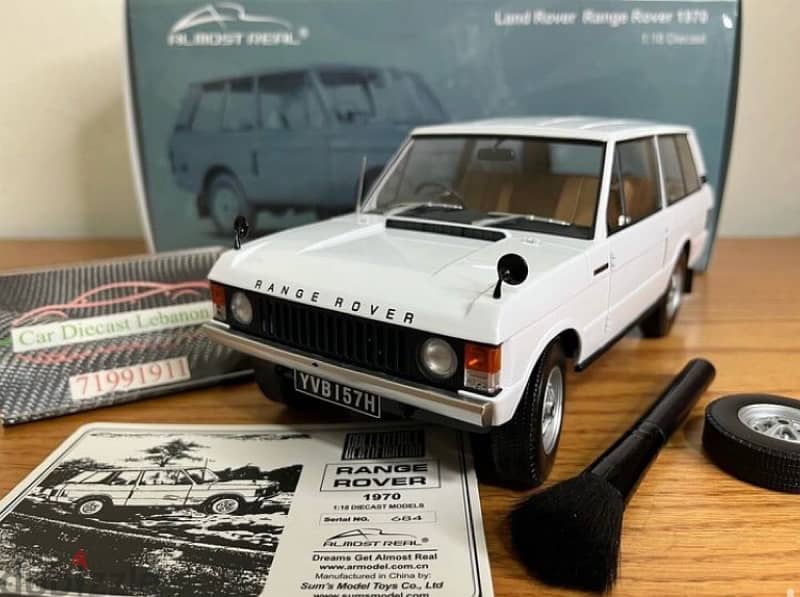 range rover almost real scale 1/18 diecast model car die-cast 0