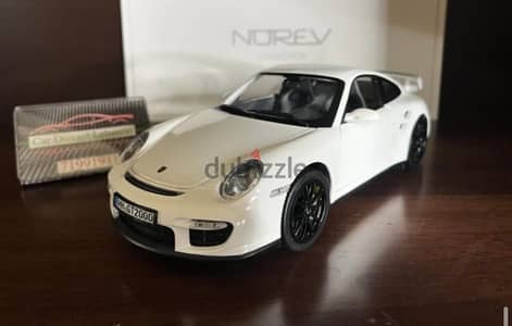 porsche gt2 diecast model car 1/18 scale norev