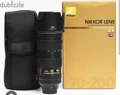 NIKON 70-200 f2.8G ED like new