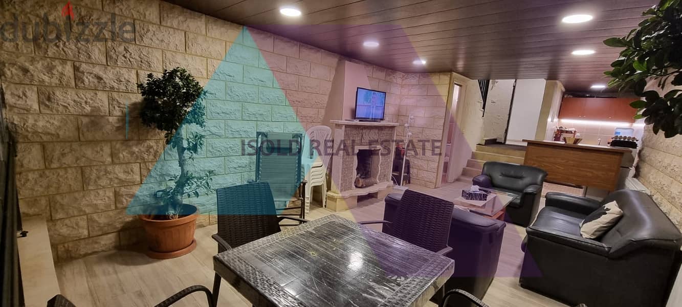 A decorated 70 m2 apartment for sale having an open view in Faraya 1
