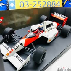1/18 diecast F1 Honda Mclaren MP4/5A, Alan Prost 1989 0