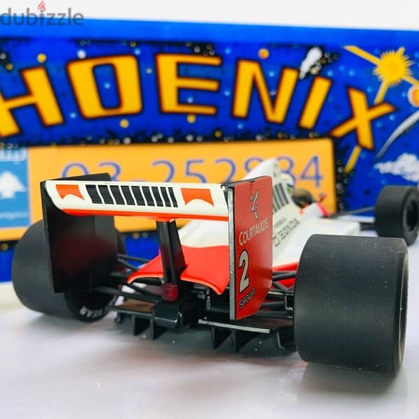 1/18 diecast F1 Honda Mclaren MP4/5A, Alan Prost 1989 7
