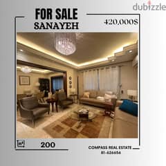 Recently Renovated Apartment for Sale in Sanayeh