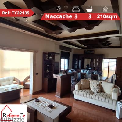 Furnished Apartment in Naccache for Sale شقة مفروشة في النقاش للبيع