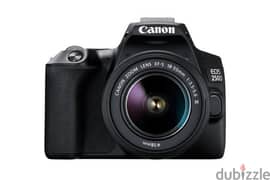 Canon 250D DSLR camera in superb condition
