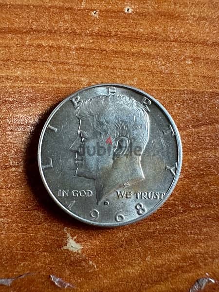 1968 Kennedy US Half Dollars 1