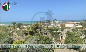 Fully Furnished Chalet for Rent in Portemilio with Sea View! 0