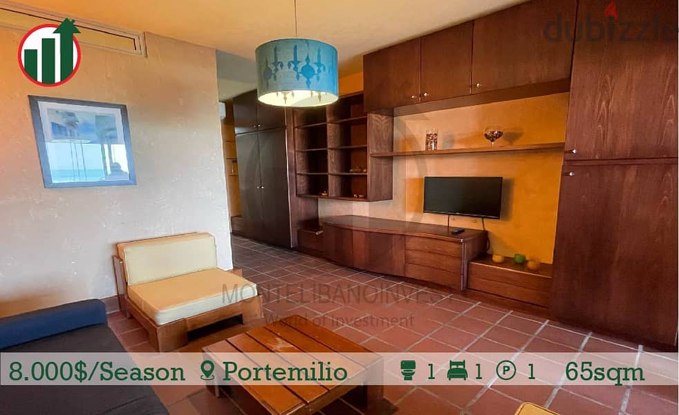 Fully Furnished Chalet for Rent in Portemilio with Sea View! 2