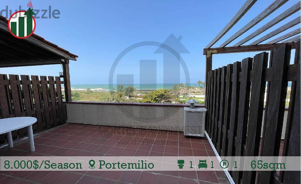 Fully Furnished Chalet for Rent in Portemilio with Sea View! 7