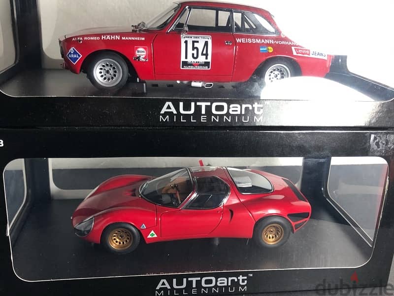 1/18 diecast Autoart full opening Alfa Romeo Giulia GT DRM 1971 3