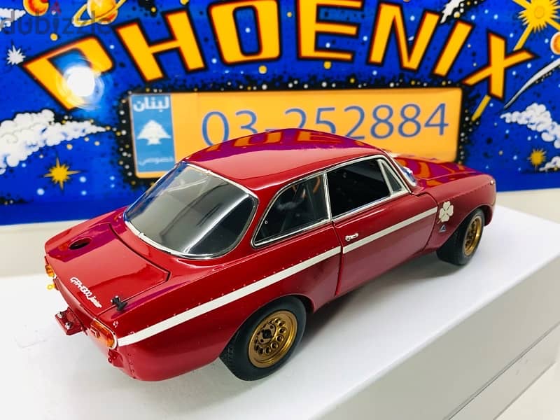 1/18 diecast full opening Alfa Romeo GTA 1300 Junior 1972 8