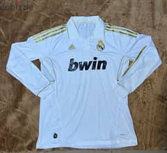 Real Madrid 2011/12 Long Sleeve Home Jersey