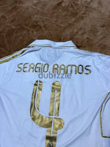 Real Madrid 2011/12 Long Sleeve Home Jersey 1