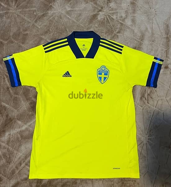 Sweden 2021/22 Home Jersey (Adidas Authentic) 1