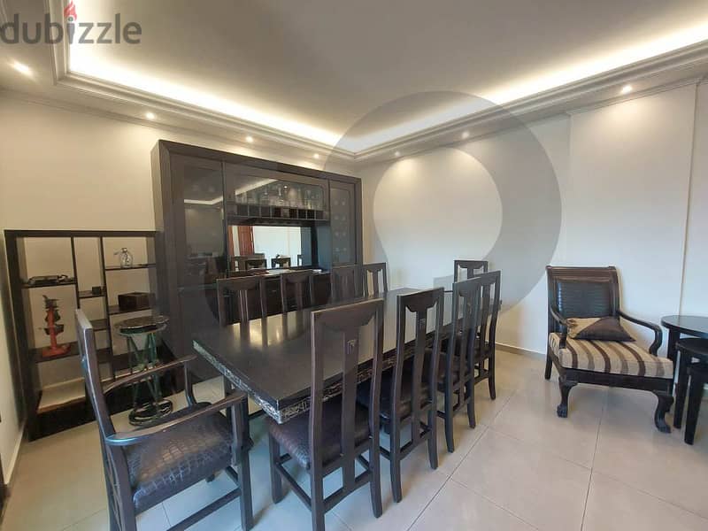 Fully furnished 200sqm apartment in Mezher antelias/مزهر REF#DB200021 2