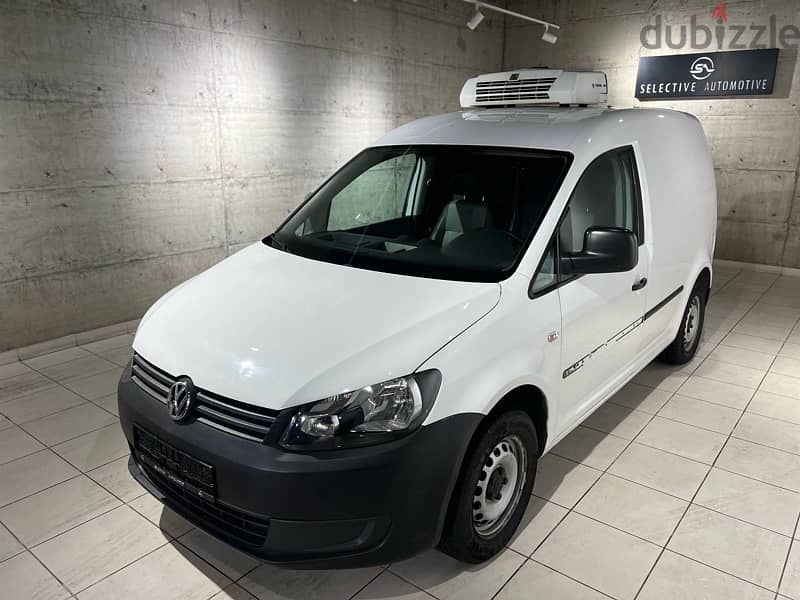 Volkswagen Caddy company source Kettani with thermoking refrigerator 1