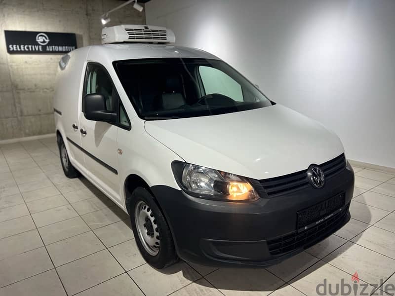Volkswagen Caddy company source Kettani with thermoking refrigerator 2