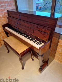 piano Hoffman & Schulze made in Germany like new 3 pedal