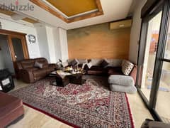 Open Mountain and Sea View l Furnished Apartment for Sale in Kahale. 0