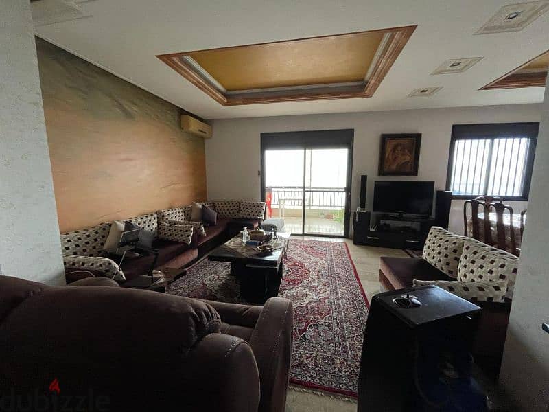 Open Mountain and Sea View l Furnished Apartment for Sale in Kahale. 2