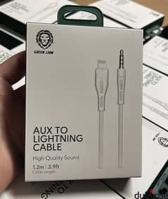 Green lion aux to lightning 1.2m great & best offer