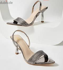 Shein Silver heeled sandals