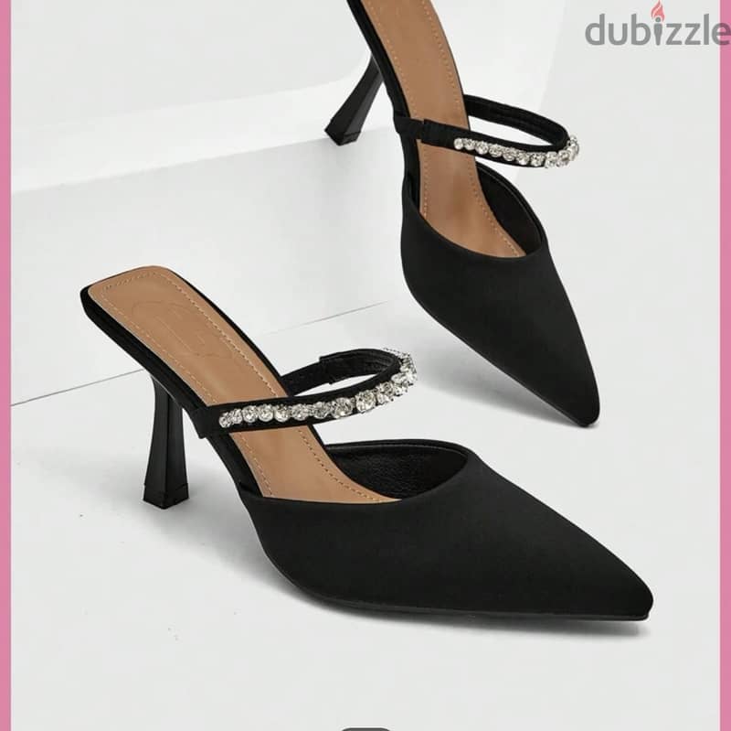 Shein black heels 0