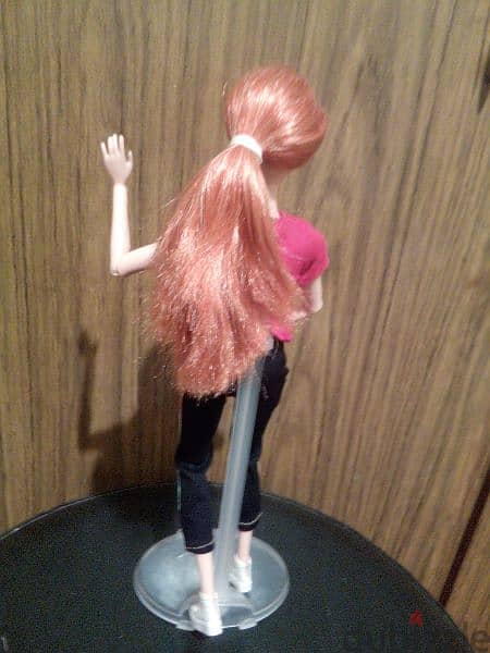 Barbie WELLNESS/ FITNESS Red haired Articulated Great Mattel doll=24 5