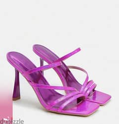 Shein pink heeled sandals 0