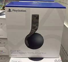 Ps5 pulse 3d wireless headset gray camouflage 0