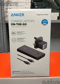 Anker power core+ 26800 pd 45w with 30w pd charger