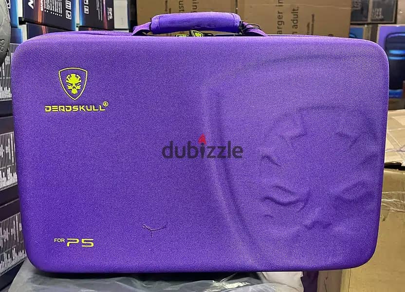DeadSkull shoulder bag for ps5 purple original & new price 1