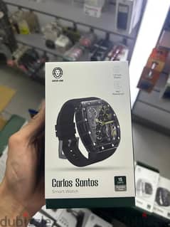 Green lion carlos santos smart watch black amazing & good offer