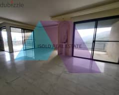 Luxurious 300 m2 apartment+ open mountain view for sale in Louaizeh 0