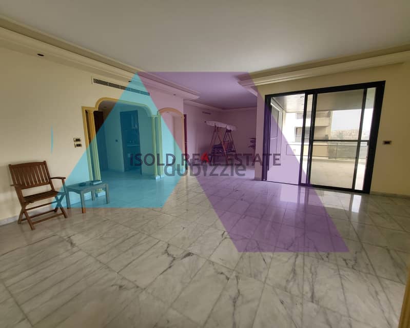 Luxurious 300 m2 apartment+ open mountain view for sale in Louaizeh 2