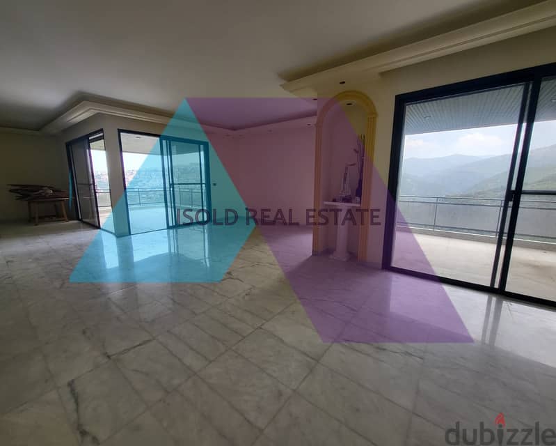 Luxurious 300 m2 apartment+ open mountain view for sale in Louaizeh 4