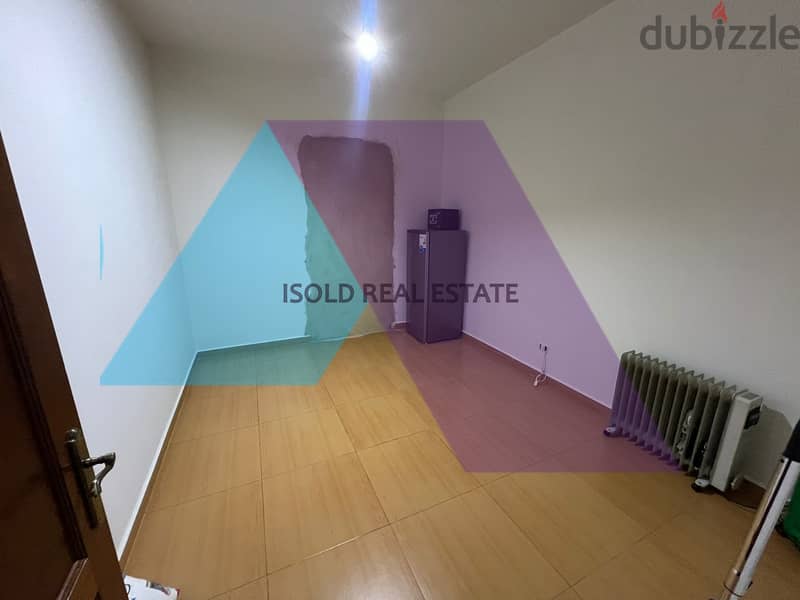 Decorated 140 m2 apartment +350 m2 terrace+open view for sale in Kfour 12
