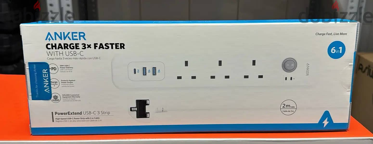 Anker power Extend usb-c 3 Strip great price 1
